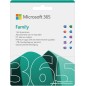 Microsoft 365 Family Licensabonnemet 1 år Op til 6 brugere Windows MacOS